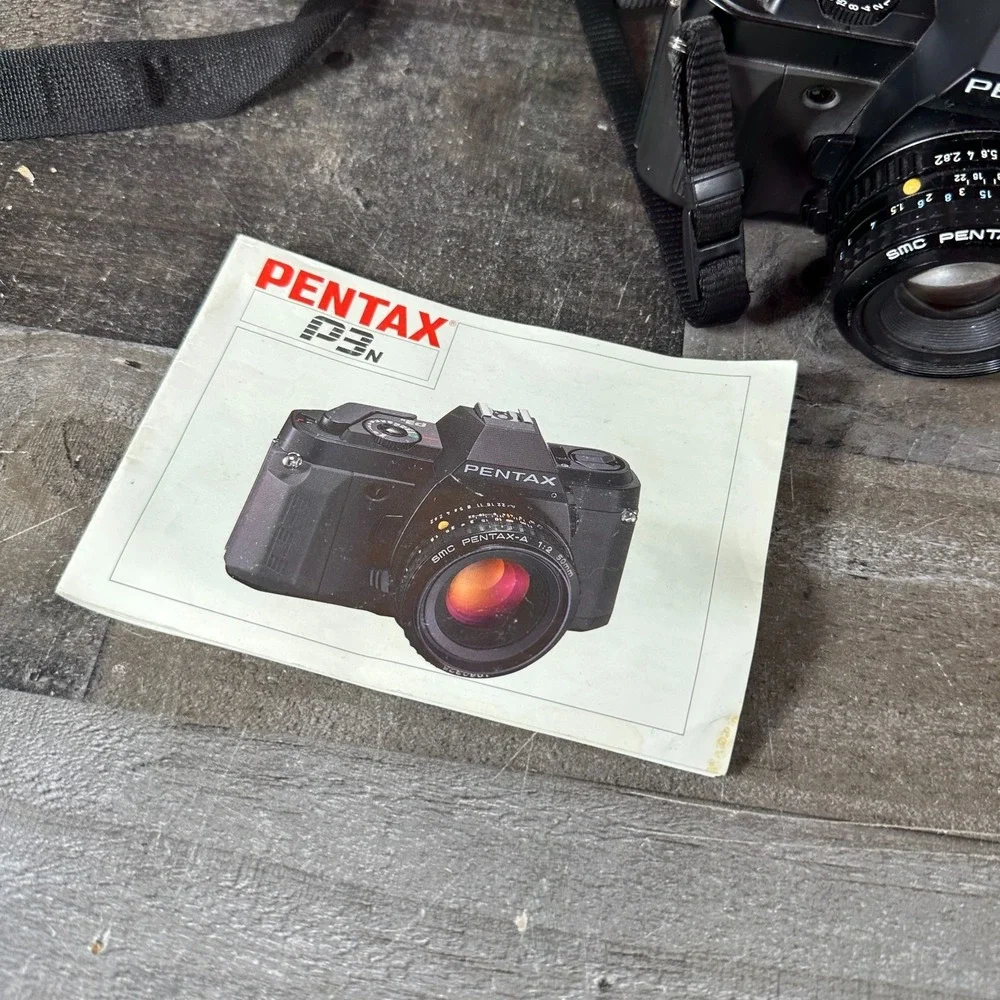 Pentax P3n 35mm SLR 35mm Film Camera With Lens - with Manual